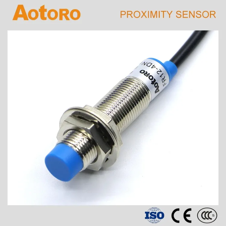 M12 Fr124dn2 Npn Nc 36v Cross Reference Inductive Proximity Sensor