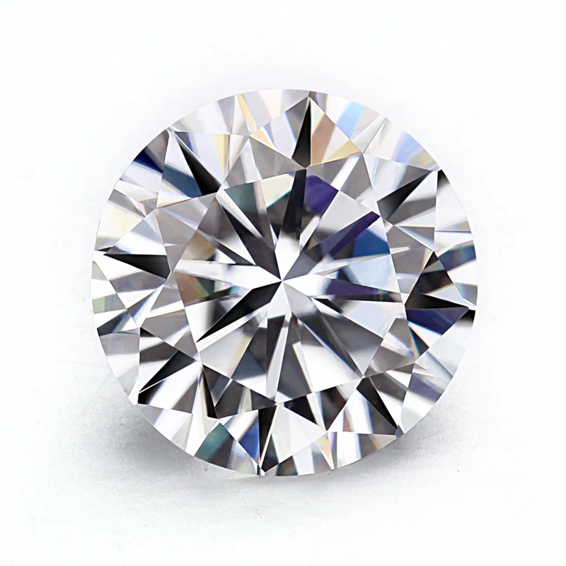 

Starsgem DEF 1ct VVS clarity brilliant forever round diamond cut 6.5mm loose moissanite stones