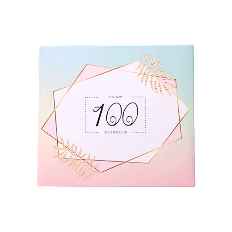 
Luxury custom logo fancy white card gold foil stamping wedding thank you card 