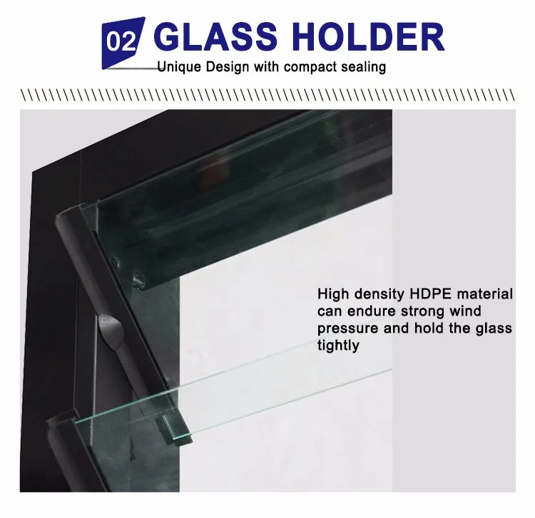 customized luxury design aluminum frame glass movable louvres jalousie window