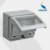 2015 waterproof 3way wall mounted switch with transparent cover case