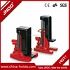 steel frame portable size hydraulic toe jack 50 ton