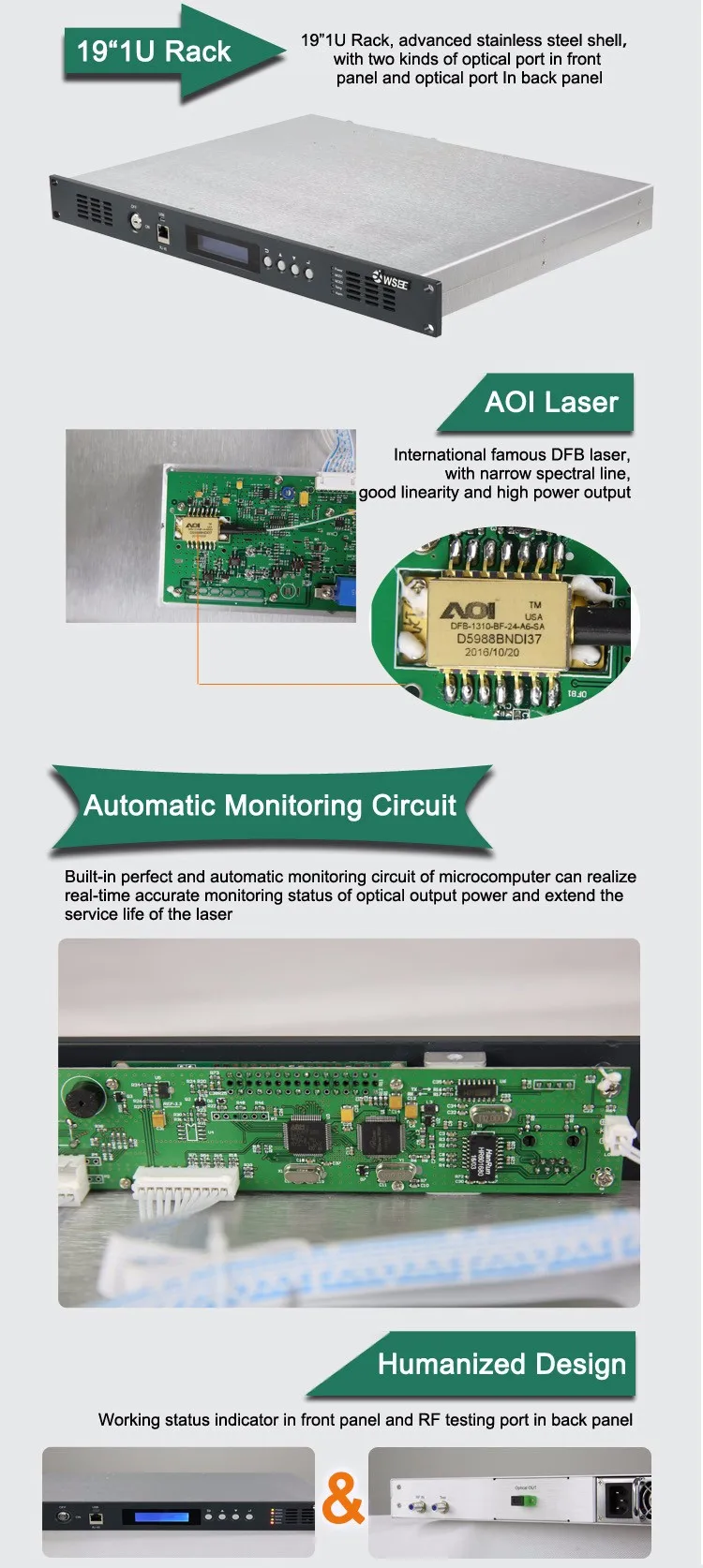 dbc optical transmitter