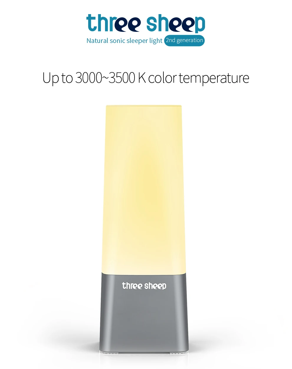 

Sleep Technology Product SP901 Baby Sleep Sound Machine With 39 Kinds Sleep Sounds And 2 colors Night Light, White