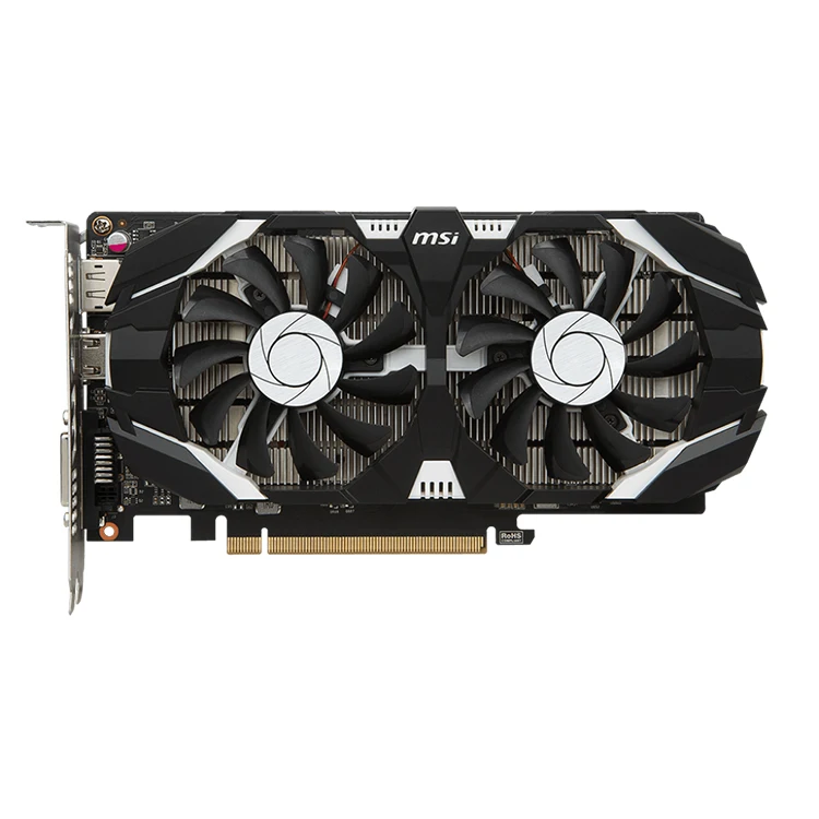 

MSI NVIDIA GTX1050 Ti 4GB GDDR5 7008 MHz 6-pin x 1 Games Graphics Card