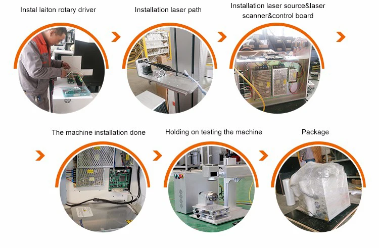 Brand New 30W Fiber Metal Engraver , Laser Marking Machine