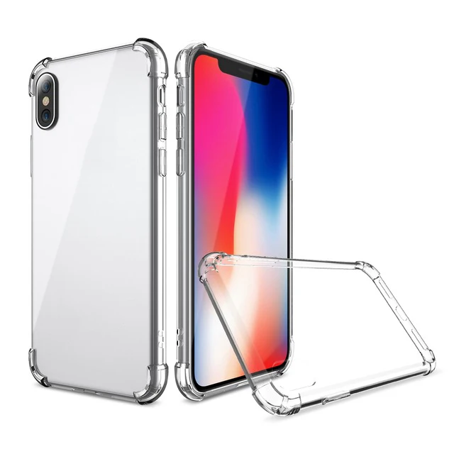For Iphone x Case , Free Sample Shockproof Soft TPU Phone Case for Iphone x Case