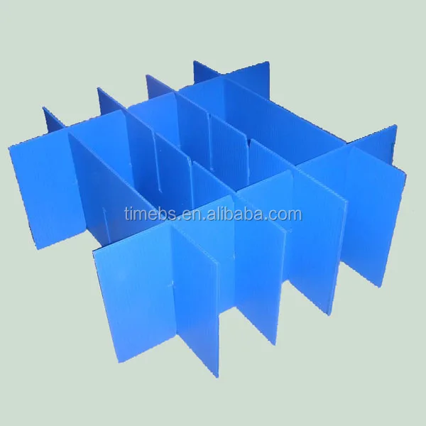 Polypropylene Corrugated Box With Dividers For Glassware Buy