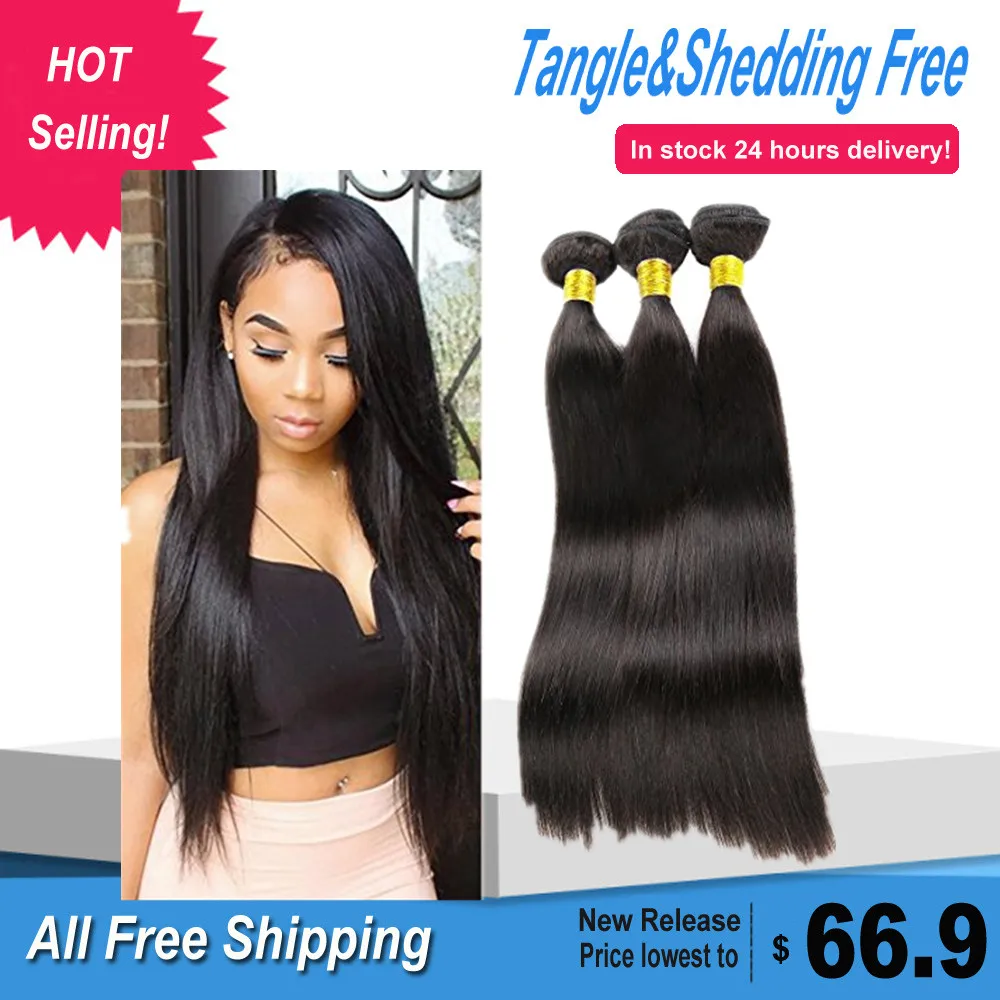 

Alibaba India new products 100% natural Indian hair straight hair, Natural color