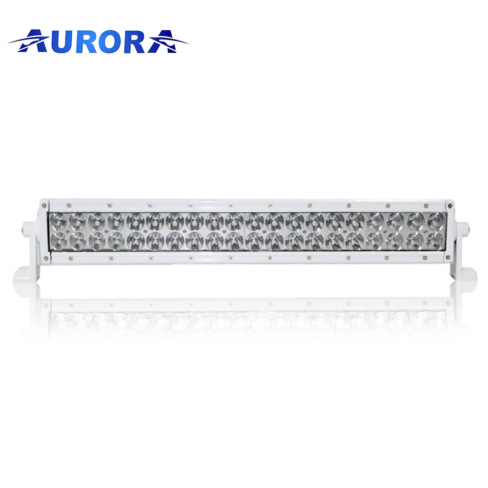 Factory Price 20inch Marine IP69K Amber Fog LED Light Bar 4WD LED Driving Lights