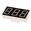 7 segments 3 digits 0.56 inch triple digit 7 segment led display
