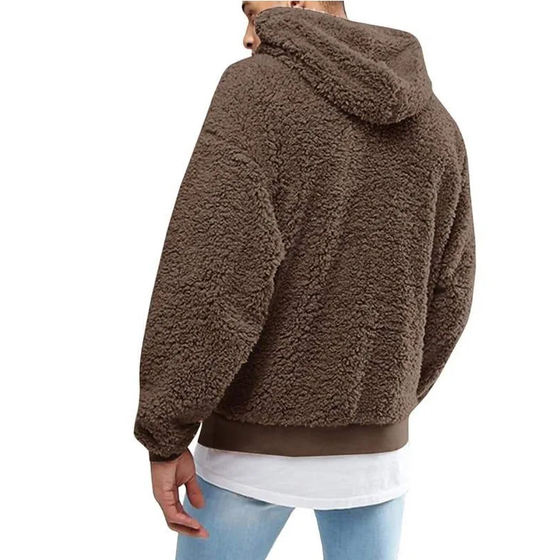 blank sherpa pullover