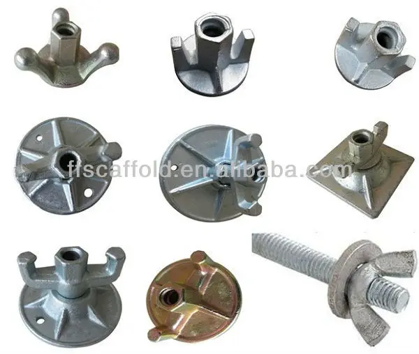Forged Construction Formwork Tie Rod Wing Nut