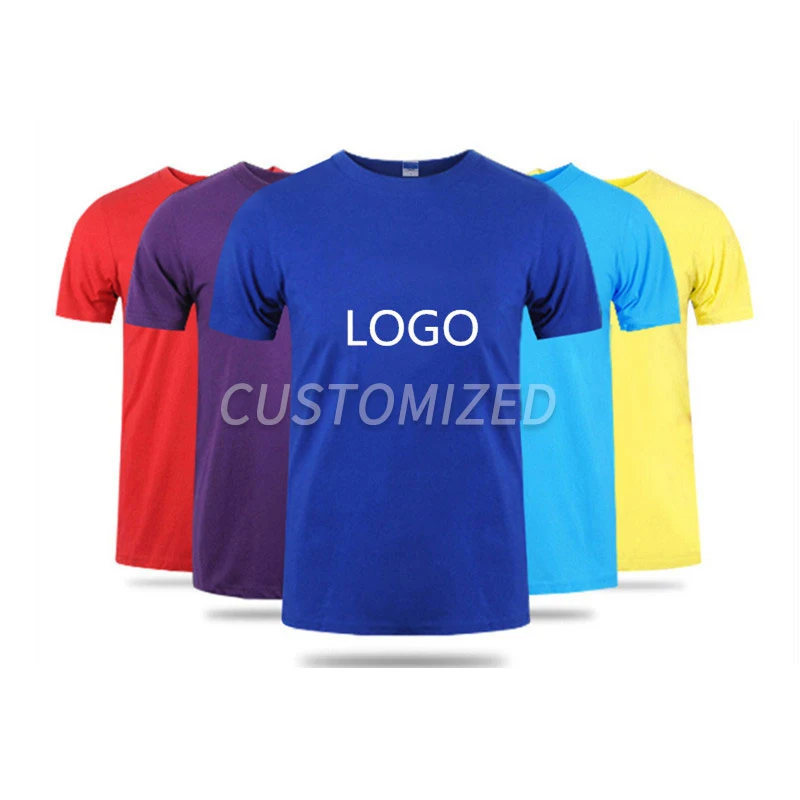 

wholesale OEM 100% cotton men's short sleeve t-shirts round neck tshirt customized polo soft and comfortable, N/a