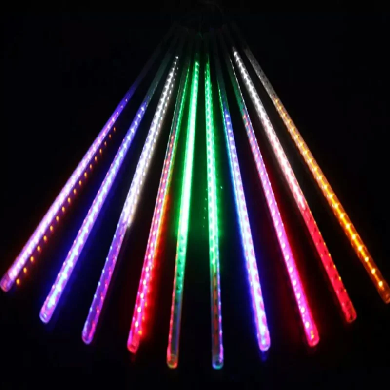 Цветная светодиодная. Светодиодная лампа RGB трубка светодиодная. Гирлянда внутренняя Rainbow 30cm * 8шт белая led-1500. Лампа светодиодная длинная. Светодиодная лампа длинная цветная.