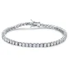 Fashion zircon crystal bracelet, girls fashion jewelry, four claw inlay bracelet YSS1196