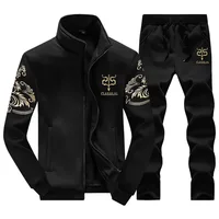 

Wholesale men sweatshirt training sets sportswear sports jogging suit men