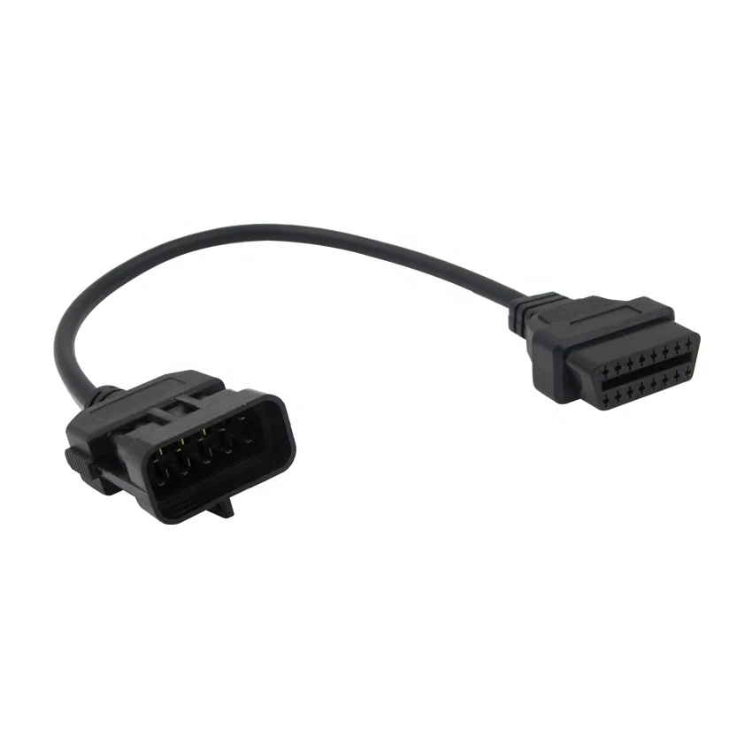 

Wholesale price OBD1 To OBD2 OBDII For Opel 10 Pin for Opel cable high quality