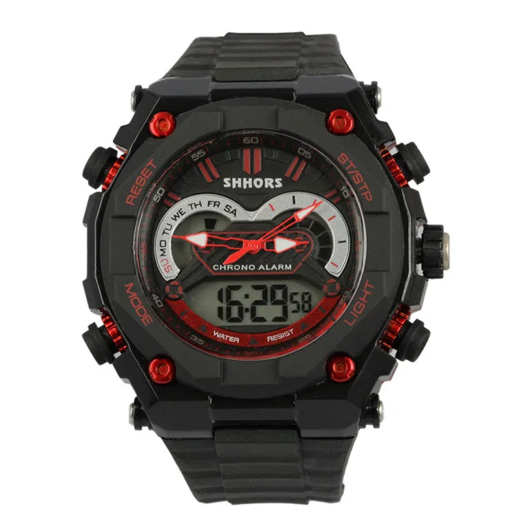 

3 ATM water resistant Plastic Band Endurance custom men watches