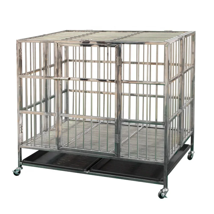 Direct factory sale manufacture iron stainless steel dog crate