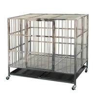 

Direct factory sale manufacture iron stainless steel dog crate