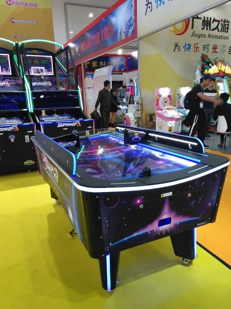 室内运动硬币操作曲线空气曲棍球星表街机游戏机出售