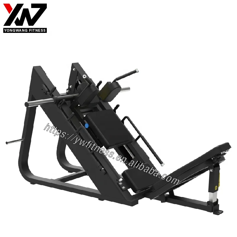 

Leg Press & Hack Squat Machine / Dual Functional Fitness Equipment, Optional