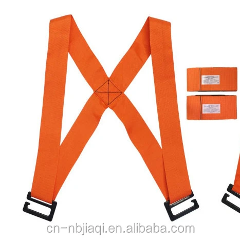 

Wholesale carry furniture moving easier belt / moving rope belt strap/forearmforklift, Orange