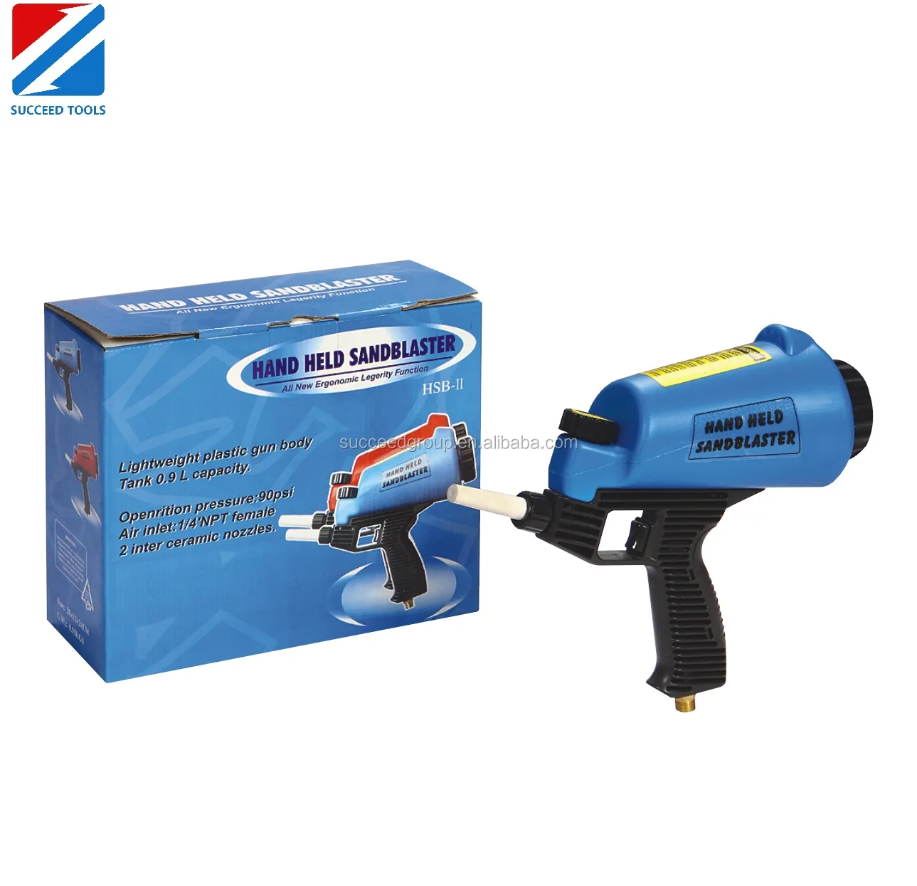 Hand Held Sandblaster Sand Blasting Machine Sandblaster Gun With 2 Inter Ceramic Nozzle Buy