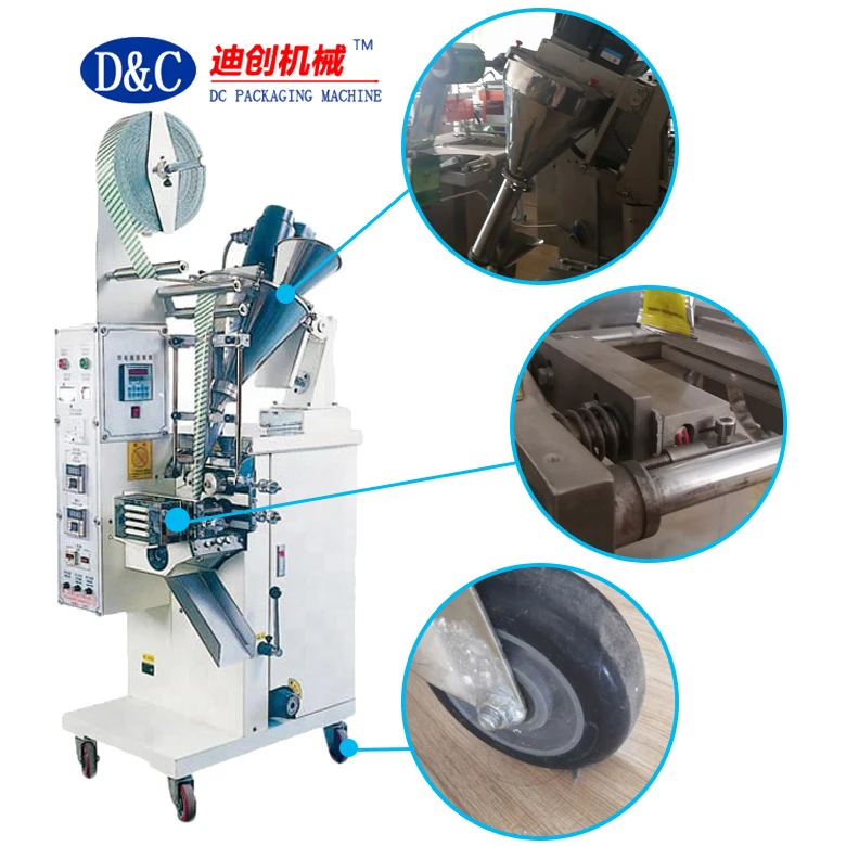 Full Automatic High Quality Small Sachet powder bag packing machine For Powder of Food,Chili, Milk,Spice,Seasoning,Sugar