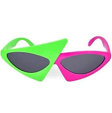 NEON SUNGLASSES Shades Hawaii Beach BBQ Summer 80s 90s Fancy Dress Hen Party UV