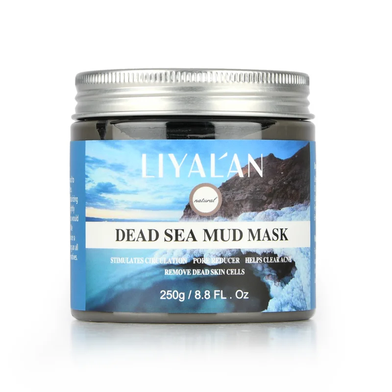 

100% Natural 250g Facial Mask Beauty Best Selling Product Provide Label Dead Sea Mud Mask, Grey
