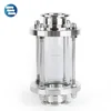 Sanitary Stainless Steel Straight Inline Type Tri Clamp Tubular Sight Glass