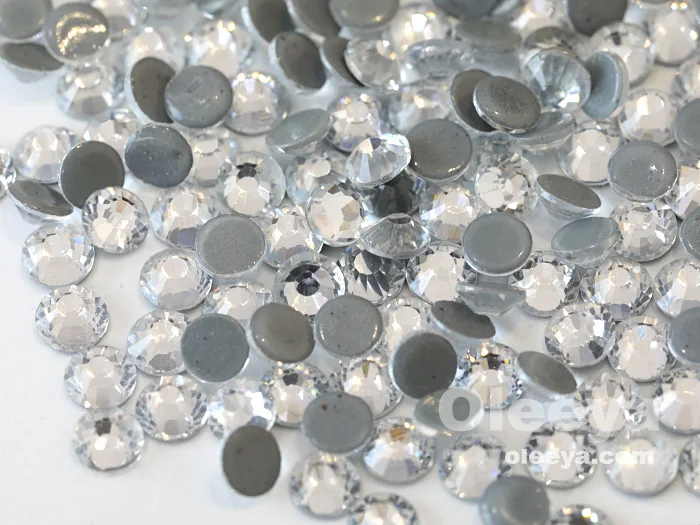 Wholesale Hot Sale Glass Hotfix Stone A4 Quality Hot Fix Crystal Rhinestones With Intensive Glue