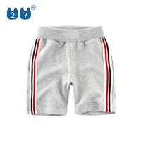 

2019 Summer Wholesale boys sweat sports shorts with decoration tapes
