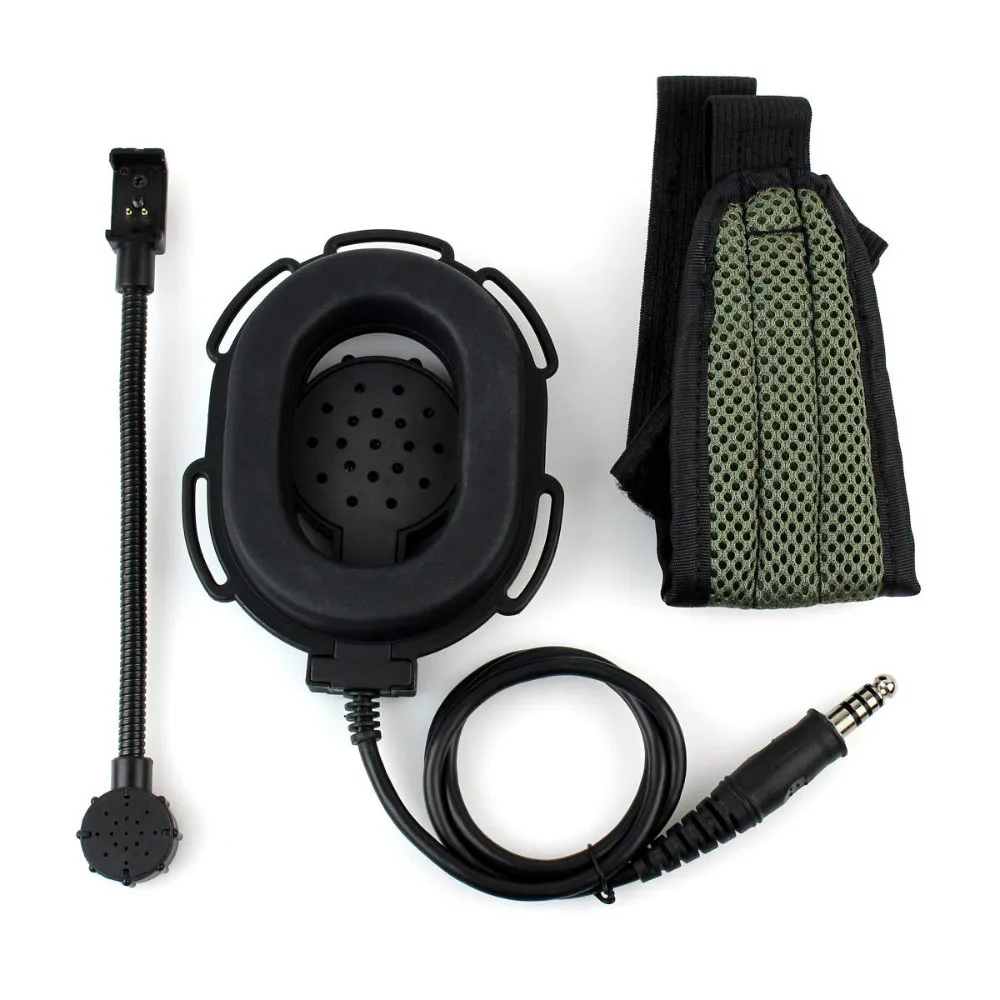 

Z Tactical Bowman Elite II Headset Airsoft Mic Radio Boom 3 Green Z Tactical HD-03