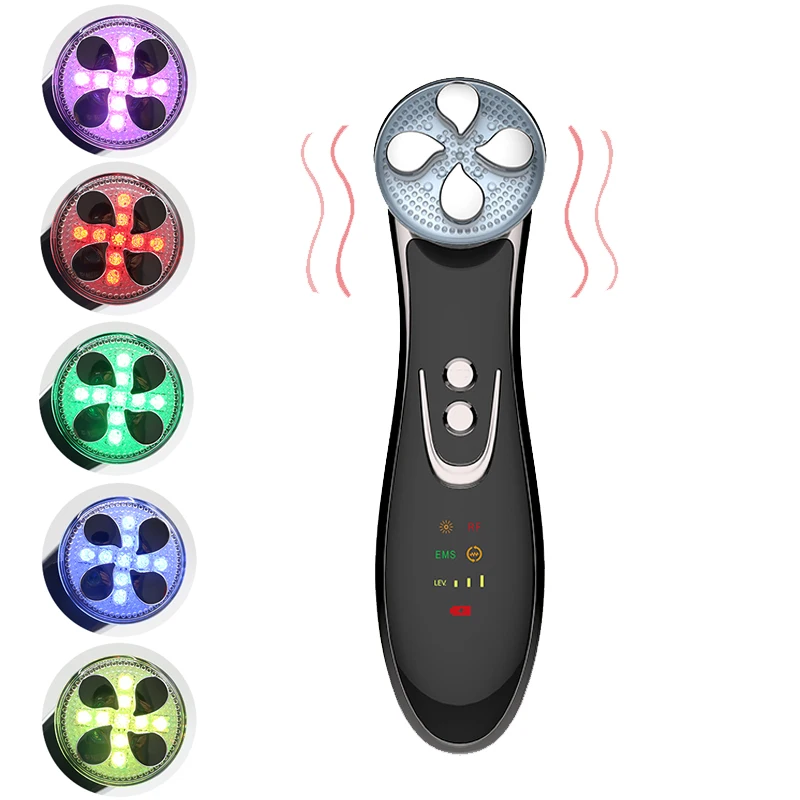 

home SPA EMS microcurrent skin care rf monopolar beauty skin lifting wrinkle removal device, N/a