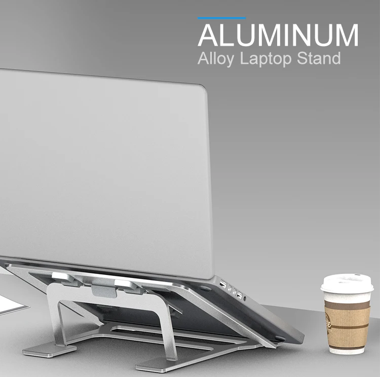 2020 Universal Laptop Stand Aluminum Lapdesks for 11-15 inch Computer  Adjustable Cooling Laptop Stand