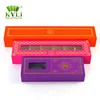 Handmade rectangle thin bar shape lined chocolate packaging box, long strip china paper gift box manufacturer
