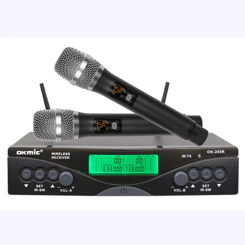 

wholesale high quality UHF wireless karaoke microphone