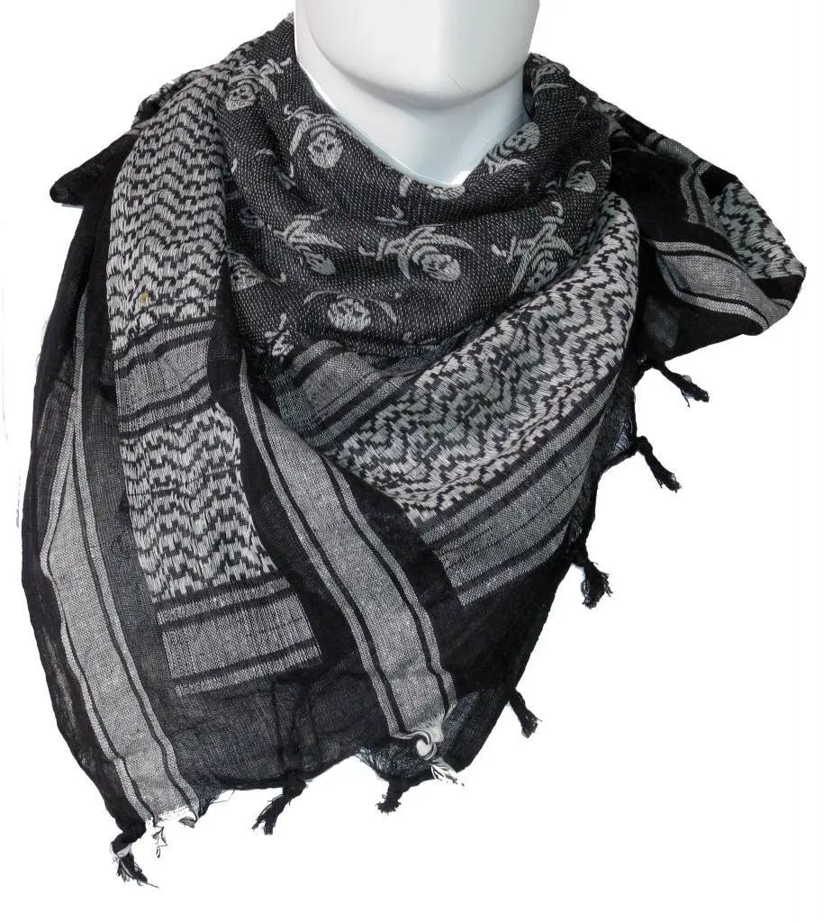 Buy Military Shemagh Tactical Desert 100 Cotton Keffiyeh Scarf
