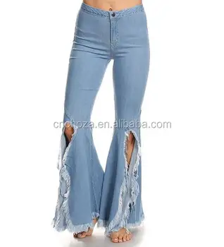 calça jeans e top