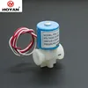 24V Small Plastic Wire Direct Acting Water Solenoid Valve