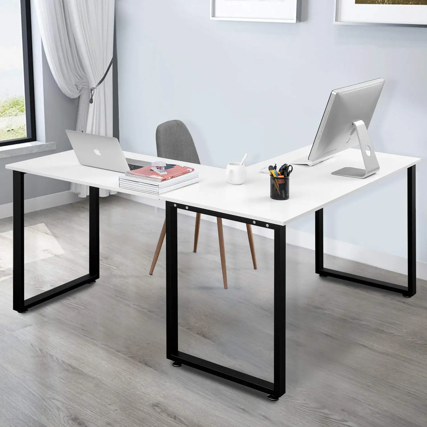 столы с металлическими ножками для офиса