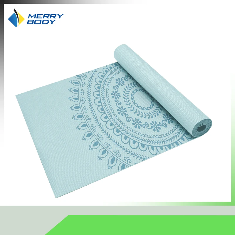 patterned yoga mat