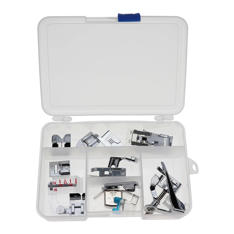 Sewing Machine Presser Walking Feet Kit 15 In 1 Set Sewing Machine