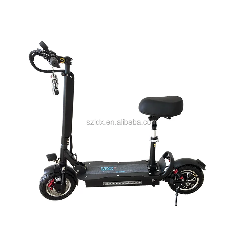 

Newest Design 48V 26AH Electric Scooter 1000W Off Road Tire Electric Scooter with Seat