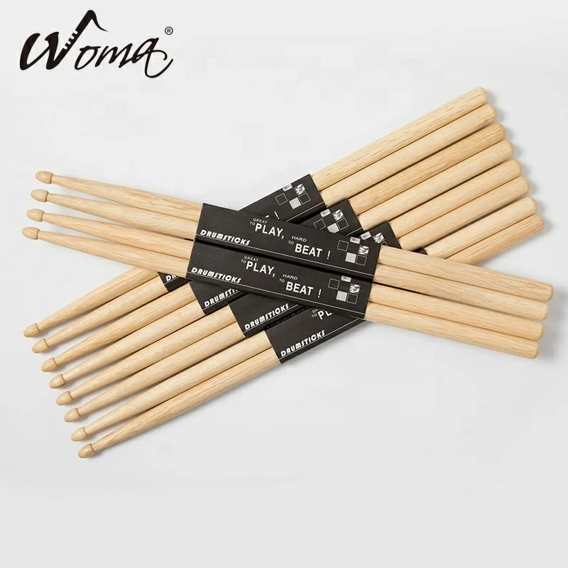 

High Quality Free Logo 5A/7A Chinese OAK Drum Stick, Wood