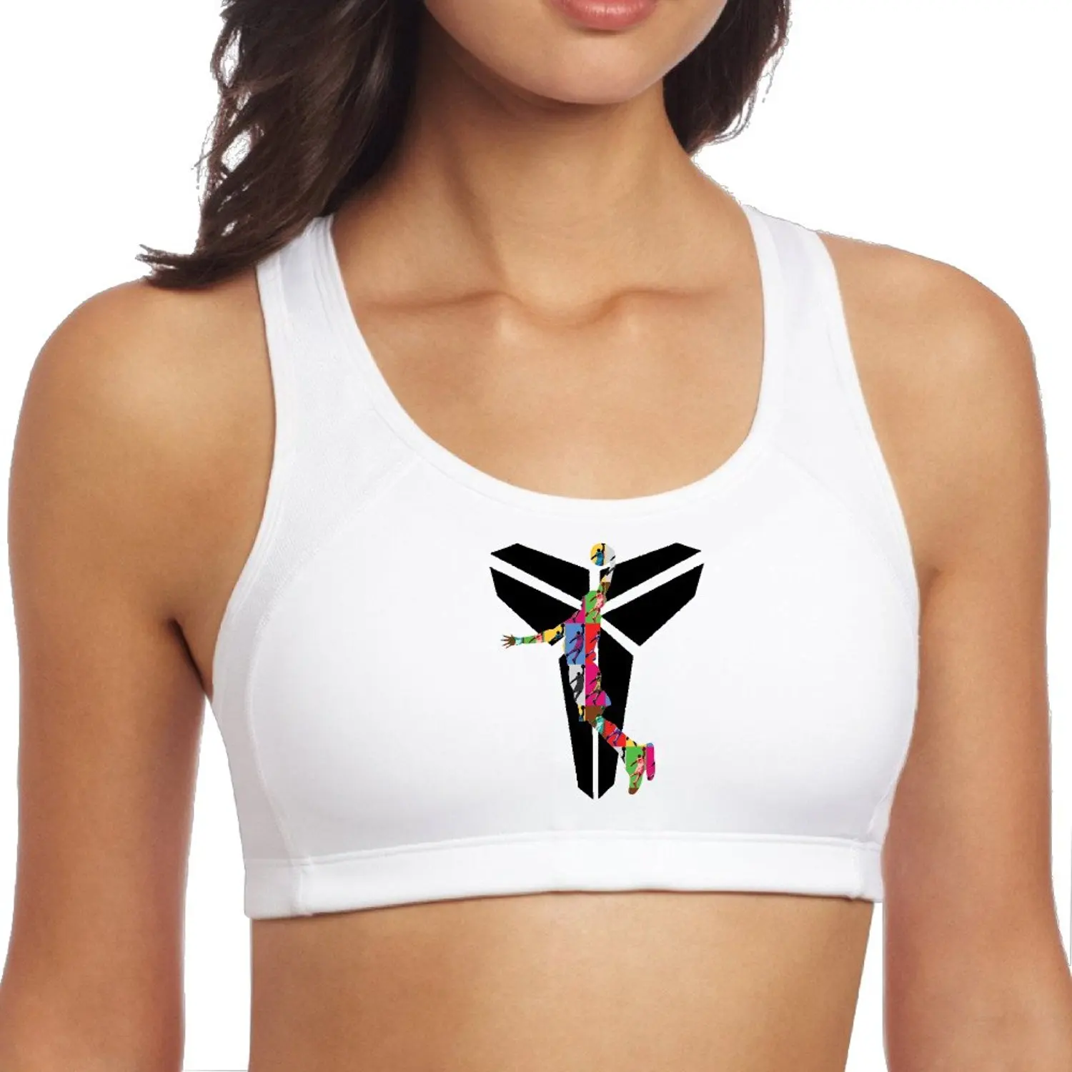 lakers sports bra