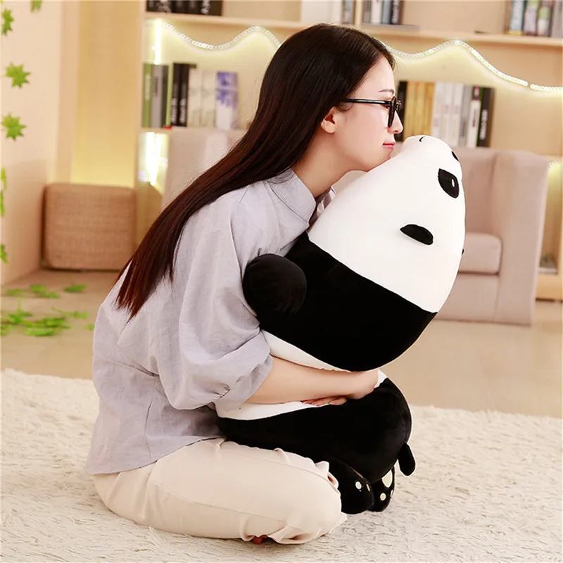 we bare bears panda's pillow